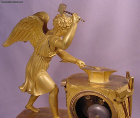Exquisite Circa 1800 French Angel Arrow maker Clock