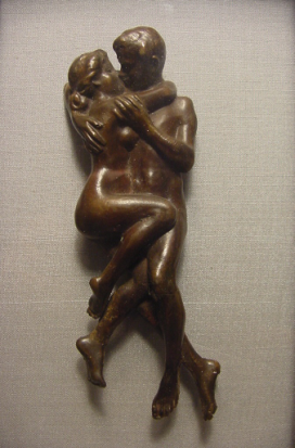 Rare Antique Bergman Vienna Bronze Lovers