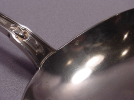 Antique French Silver Punch Ladle Claude Doutre Roussel