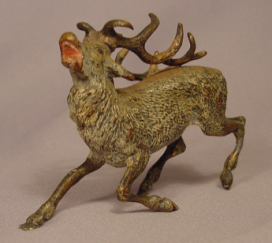 Beautiful Vienna Bronze Running Deer Geschutzt